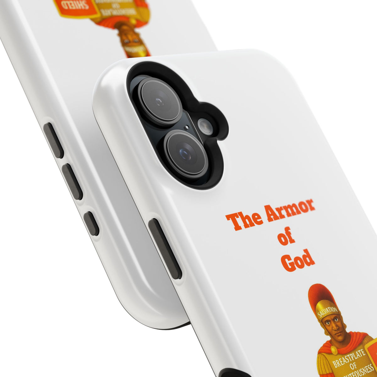 Phone Case — Armor of Faith Christian Design (Shield of Faith, Breastplate of Righteousness)