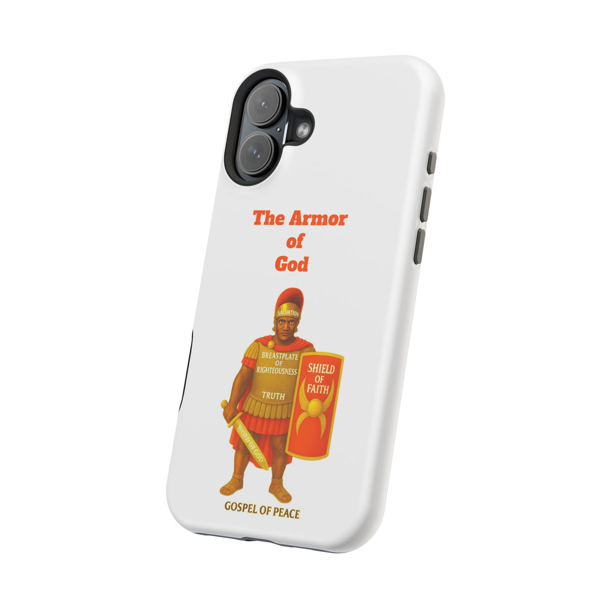 Phone Case — Armor of Faith Christian Design (Shield of Faith, Breastplate of Righteousness)