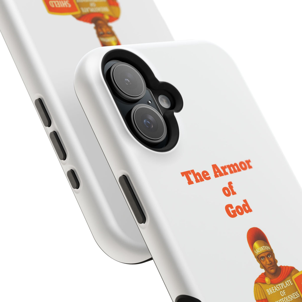 Phone Case — Armor of Faith Christian Design (Shield of Faith, Breastplate of Righteousness)