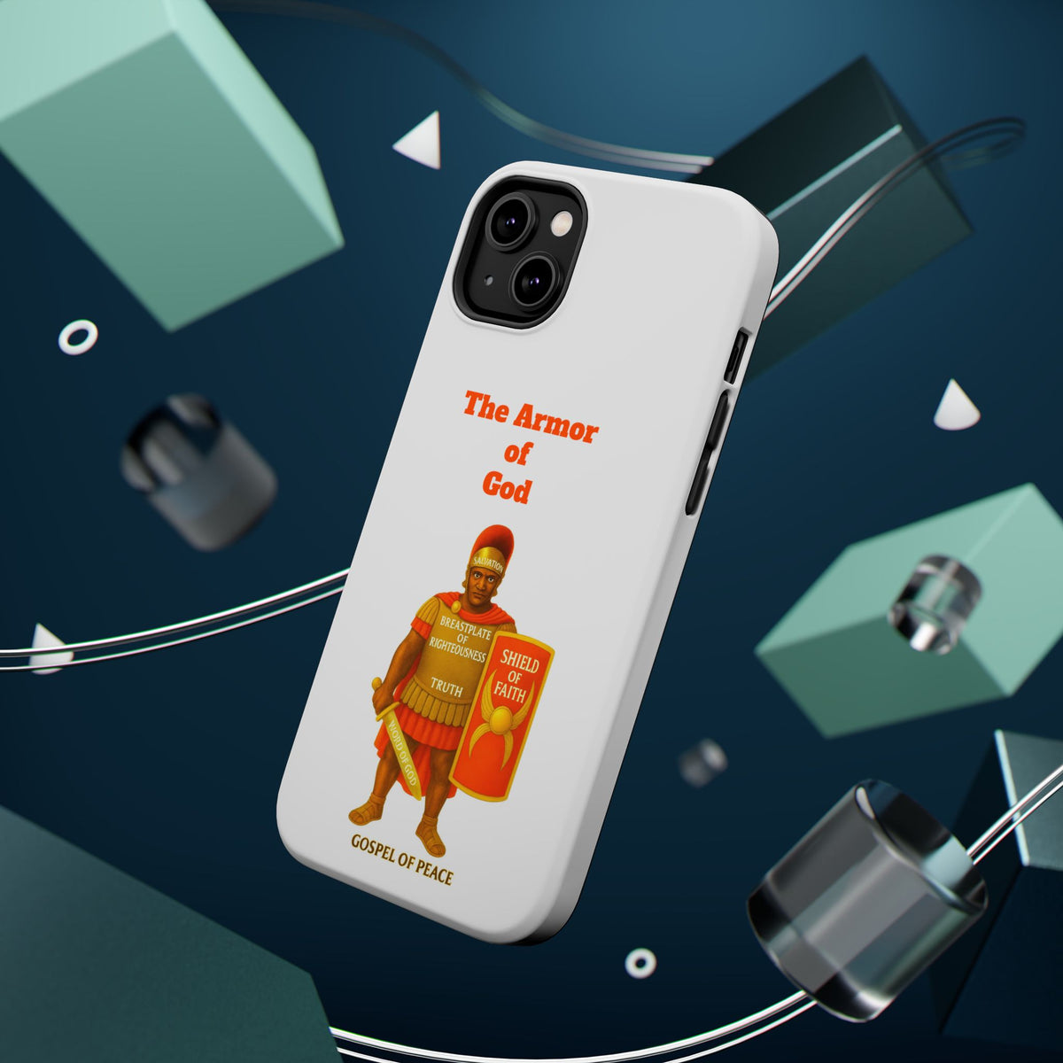 Phone Case — Armor of Faith Christian Design (Shield of Faith, Breastplate of Righteousness)