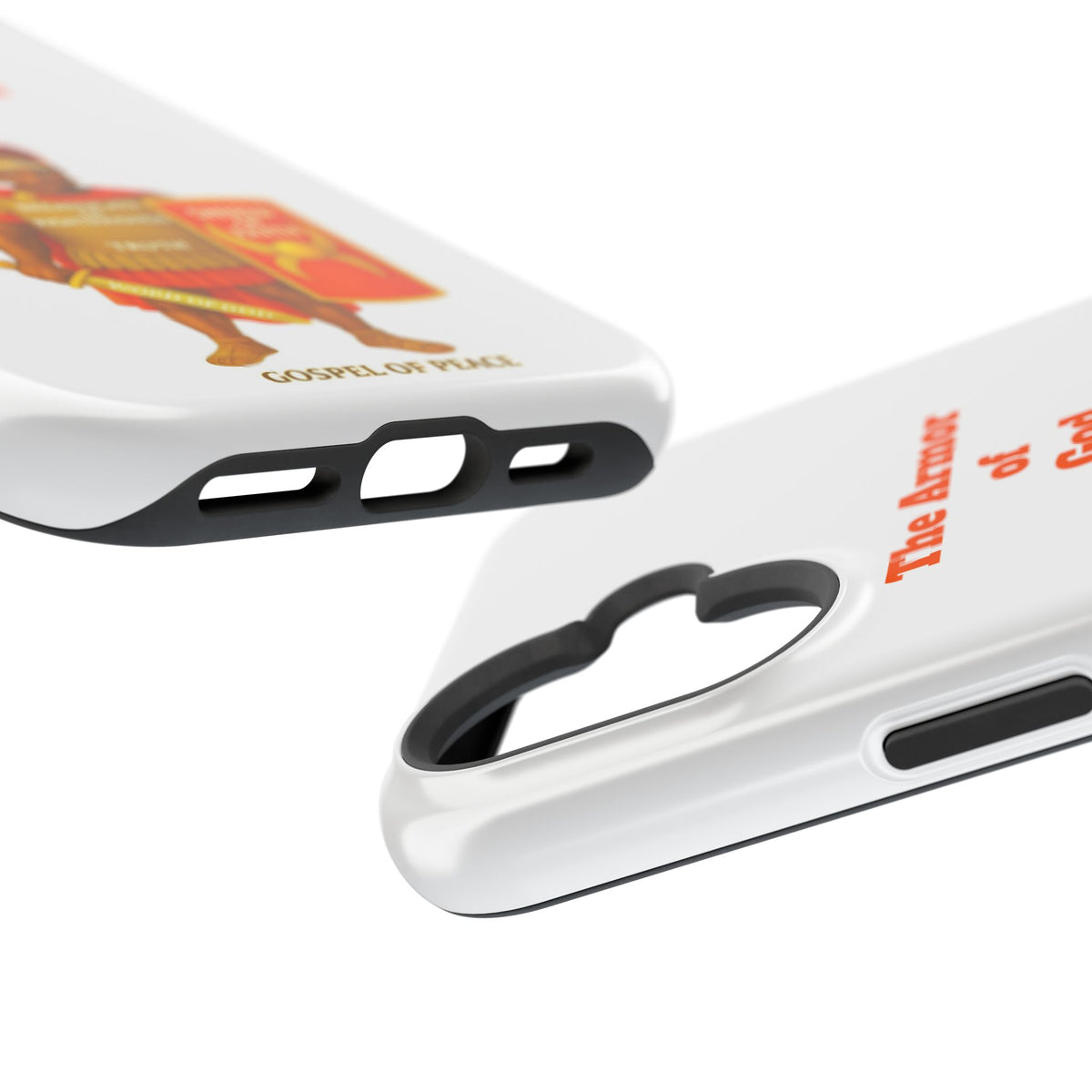 Phone Case — Armor of Faith Christian Design (Shield of Faith, Breastplate of Righteousness)