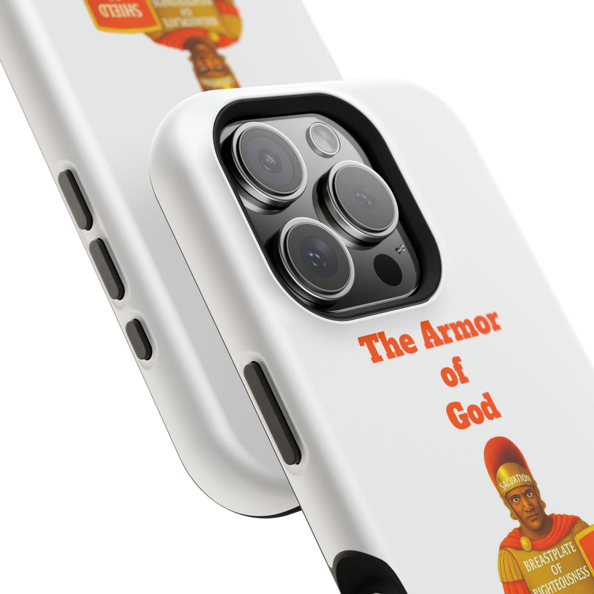 Phone Case — Armor of Faith Christian Design (Shield of Faith, Breastplate of Righteousness)