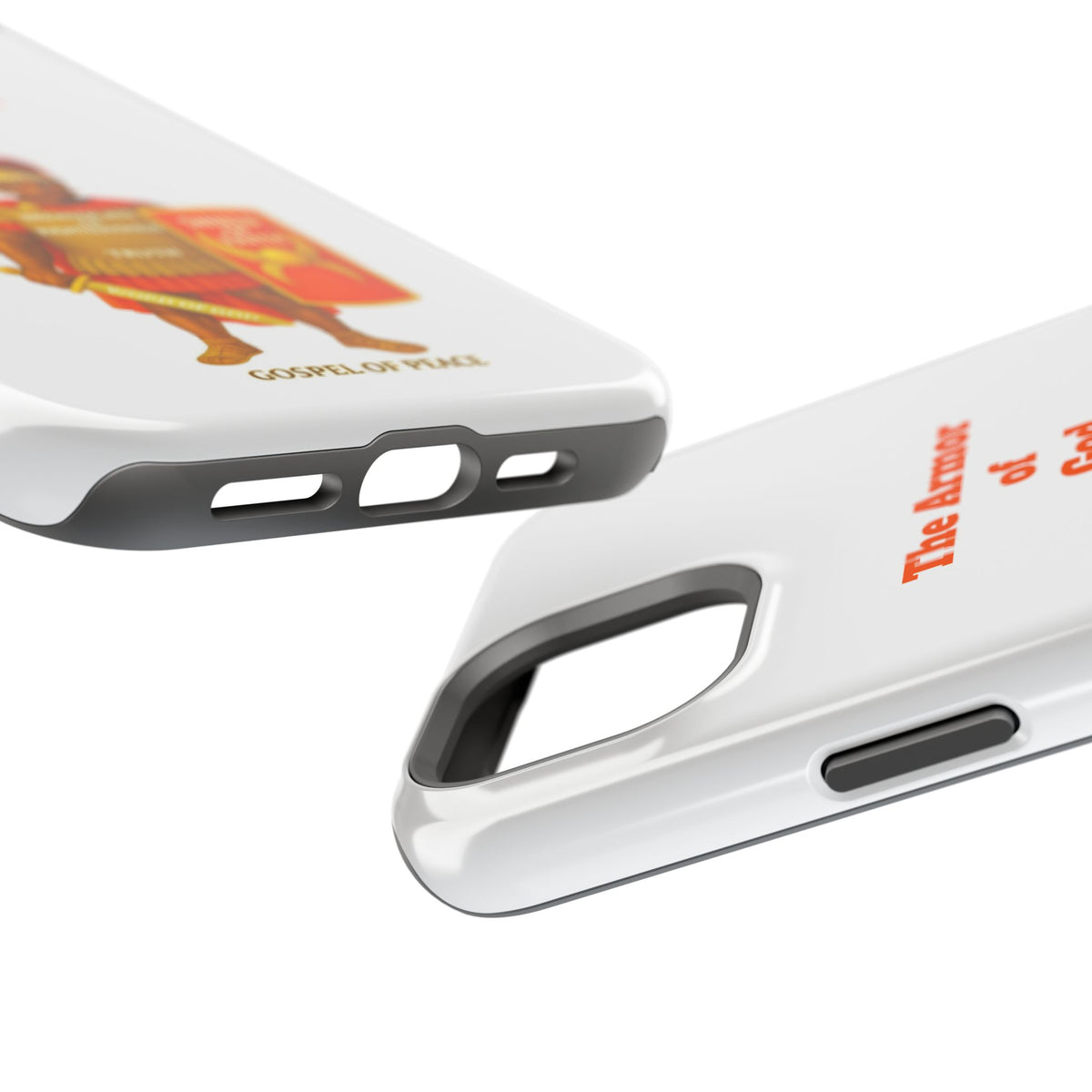 Phone Case — Armor of Faith Christian Design (Shield of Faith, Breastplate of Righteousness)