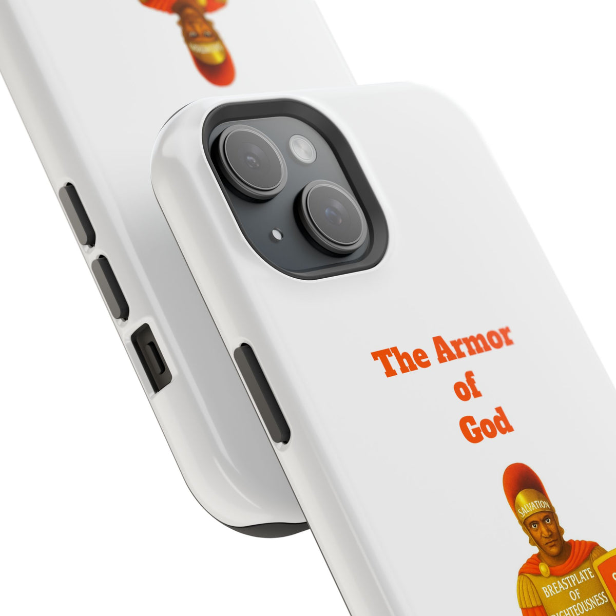 Phone Case — Armor of Faith Christian Design (Shield of Faith, Breastplate of Righteousness)