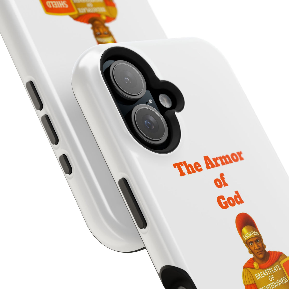 Phone Case — Armor of Faith Christian Design (Shield of Faith, Breastplate of Righteousness)