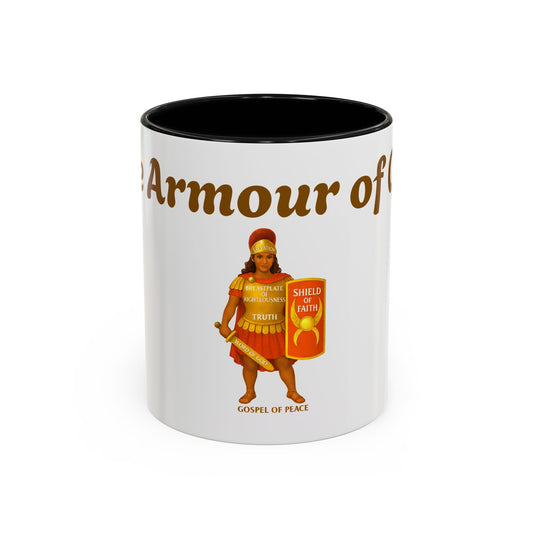 Armor of God Coffee Mug — Christian Faith Inspirational Bible Verse Gift (11/15oz)