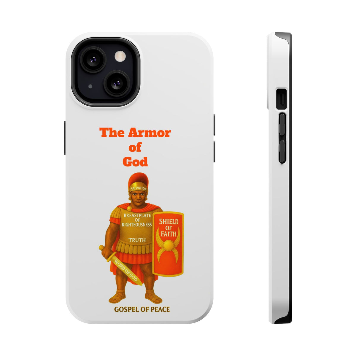 Phone Case — Armor of Faith Christian Design (Shield of Faith, Breastplate of Righteousness)