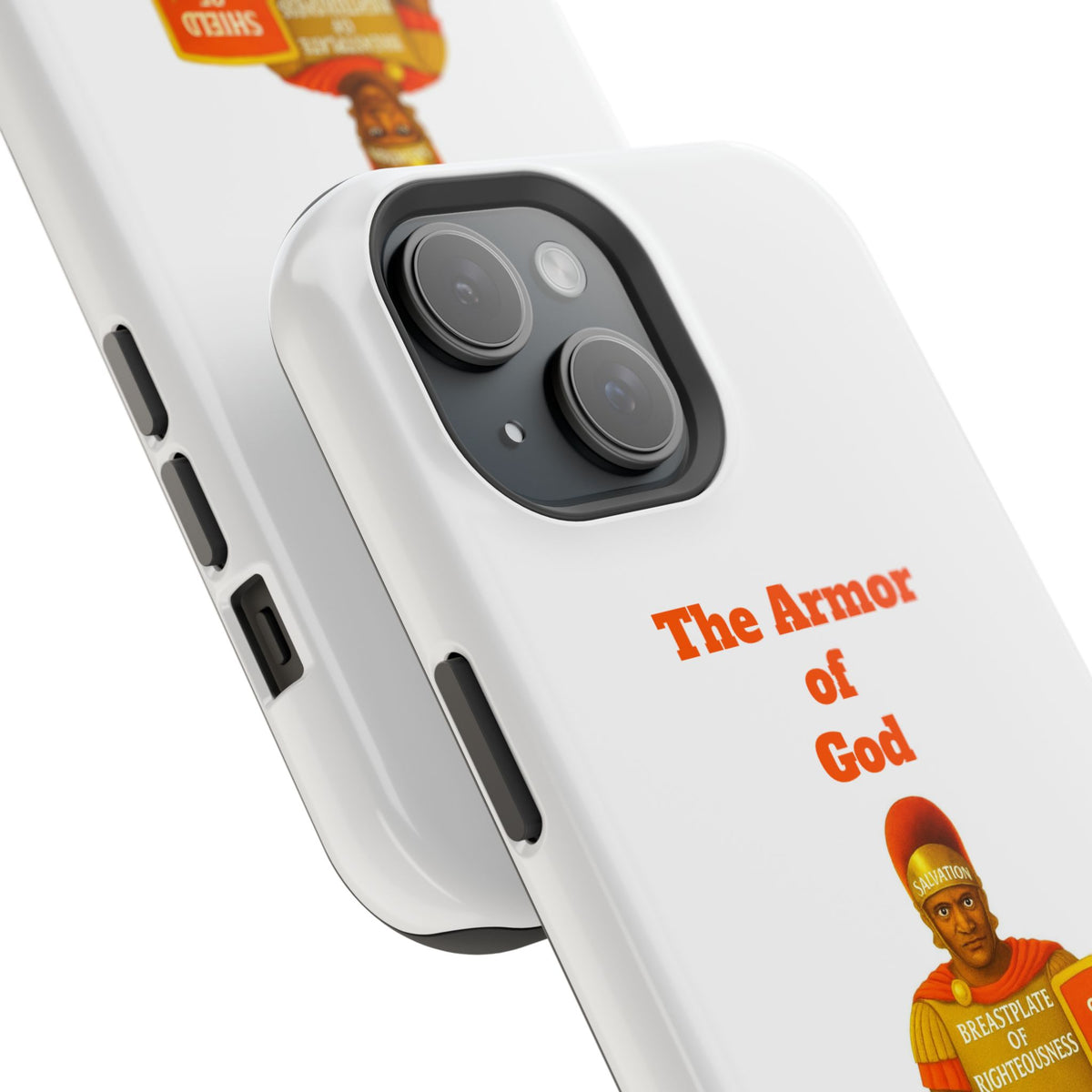 Phone Case — Armor of Faith Christian Design (Shield of Faith, Breastplate of Righteousness)