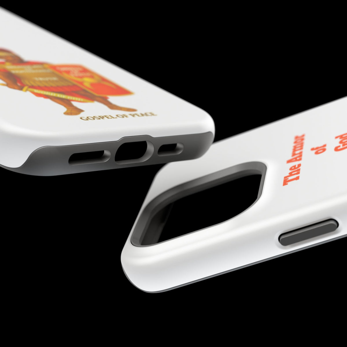 Phone Case — Armor of Faith Christian Design (Shield of Faith, Breastplate of Righteousness)