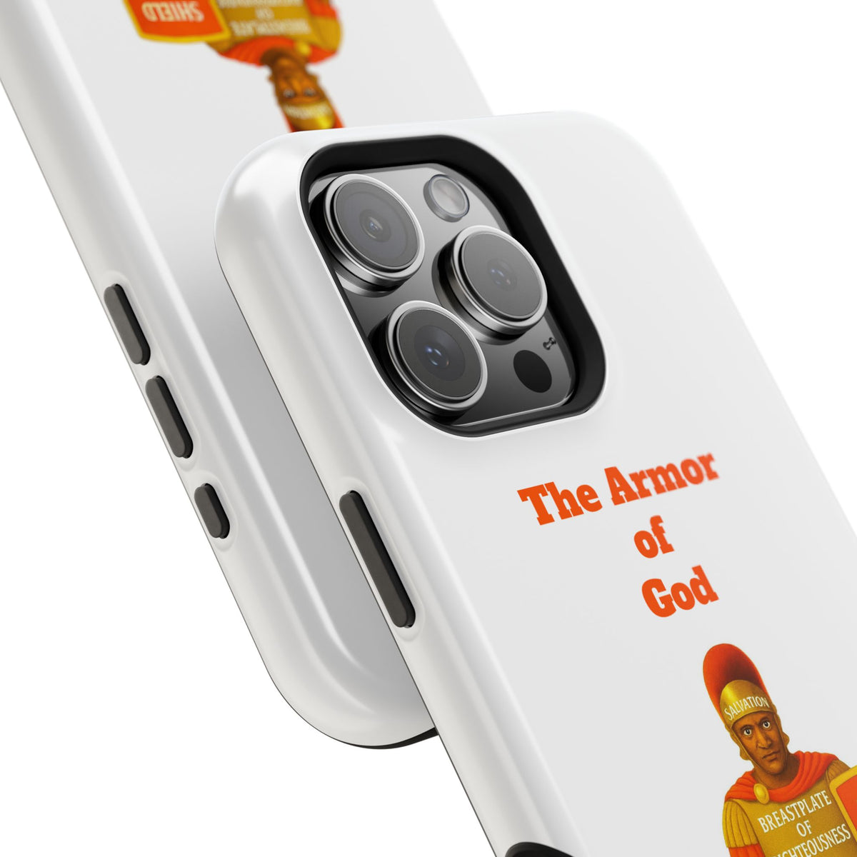 Phone Case — Armor of Faith Christian Design (Shield of Faith, Breastplate of Righteousness)