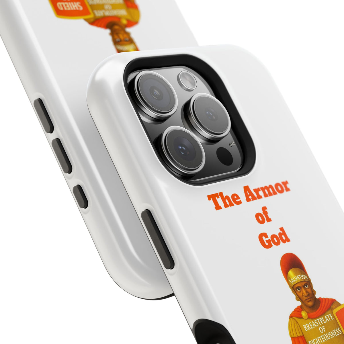 Phone Case — Armor of Faith Christian Design (Shield of Faith, Breastplate of Righteousness)
