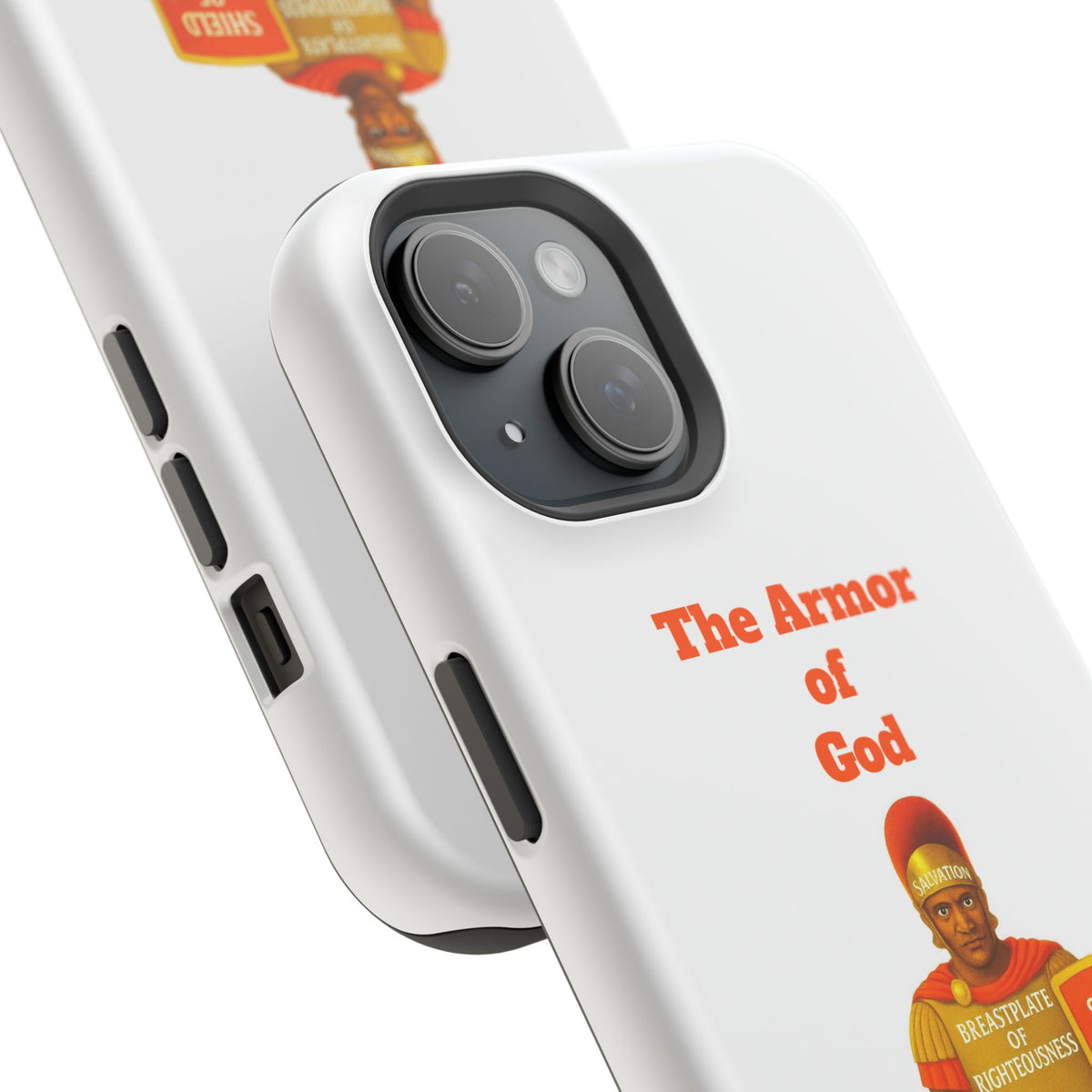 Phone Case — Armor of Faith Christian Design (Shield of Faith, Breastplate of Righteousness)
