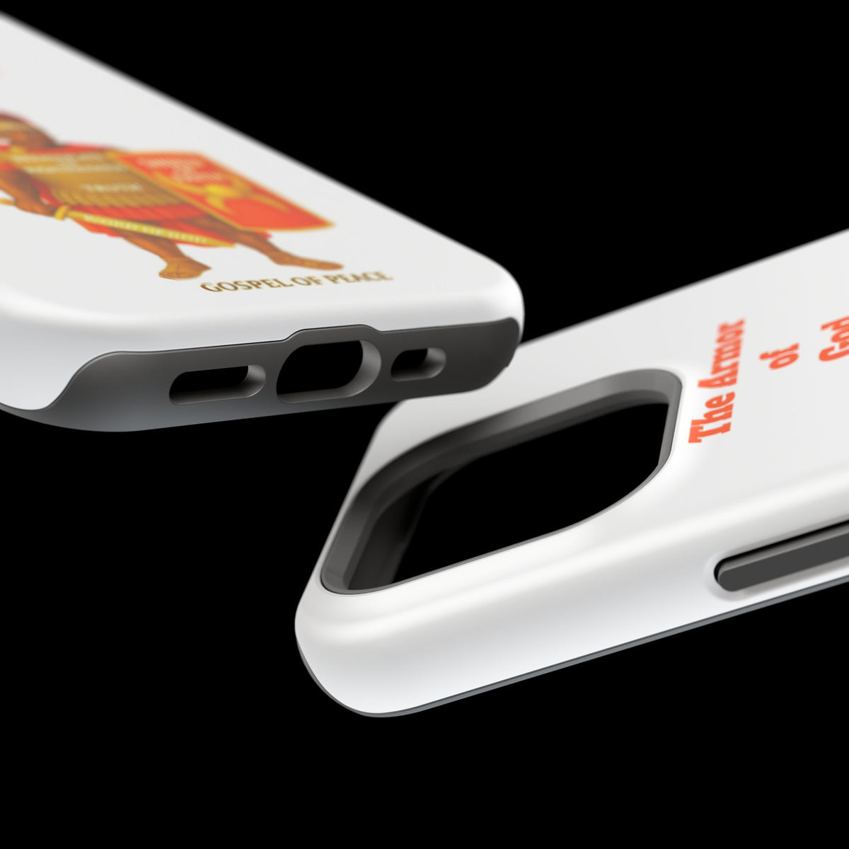 Phone Case — Armor of Faith Christian Design (Shield of Faith, Breastplate of Righteousness)