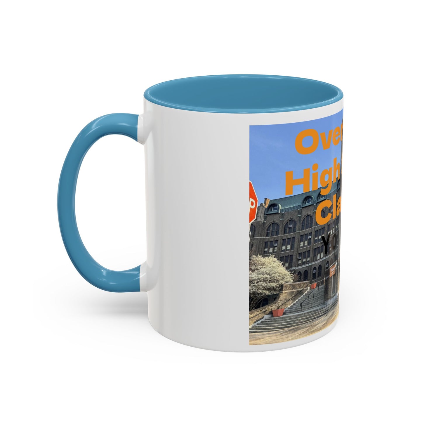 Overbrook High School Accent Coffee Mug (11, 15oz)