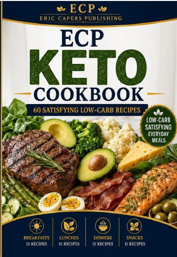 60 Recipe Keto Diet Cookbook